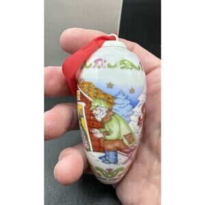 Hutschenreuther Germany Pine Cone 2000 Grandmothers House Christmas Ornament